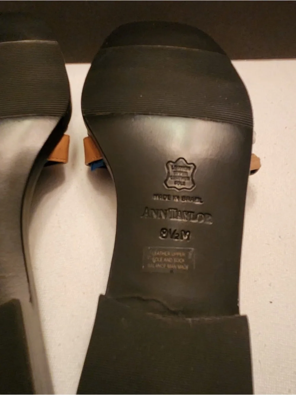 Ann Taylor three leather